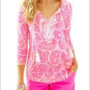 Lilly Pulitzer Holly Top in PBJ